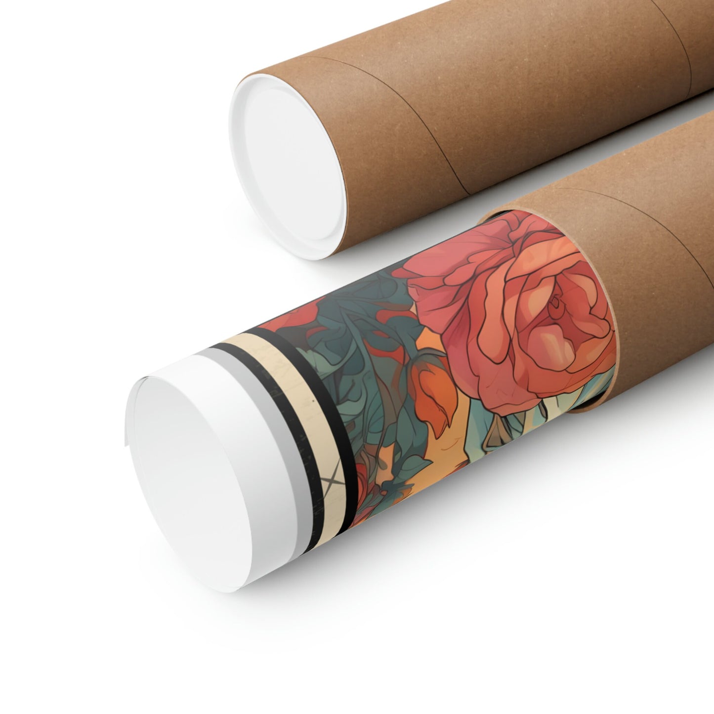 Strength Tarot Card Poster Print Wall Art