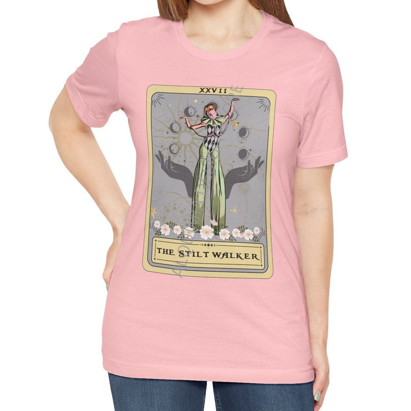 The Stilt Walker Tarot Card Shirt, Circus