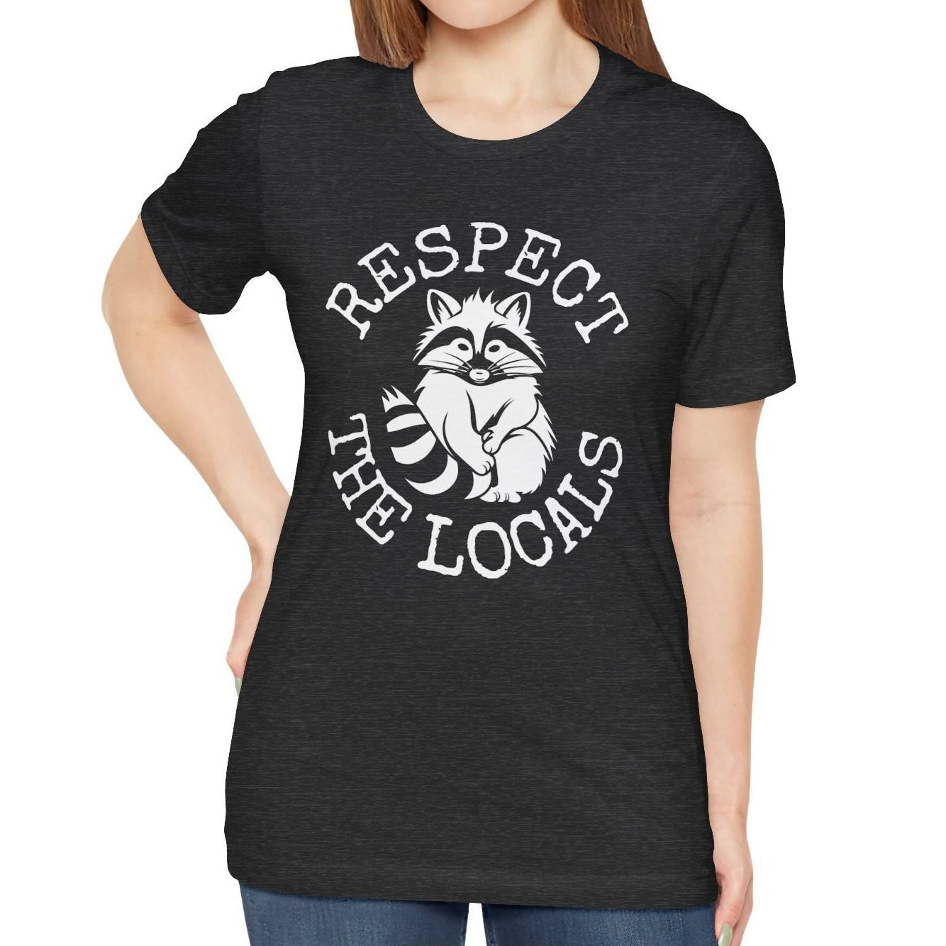 Respect the Locals Raccoon Shirt