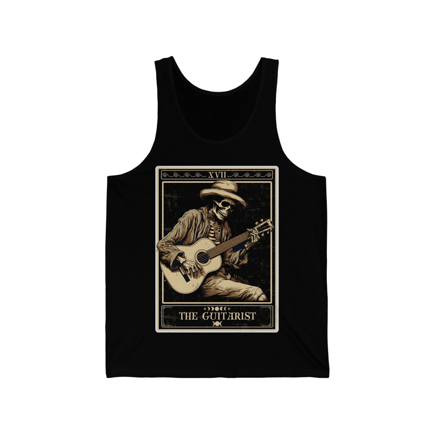 The Guitarist Tarot Card Tank Top