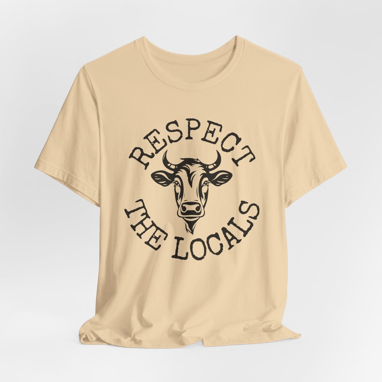 Respect the Locals Cow Shirt