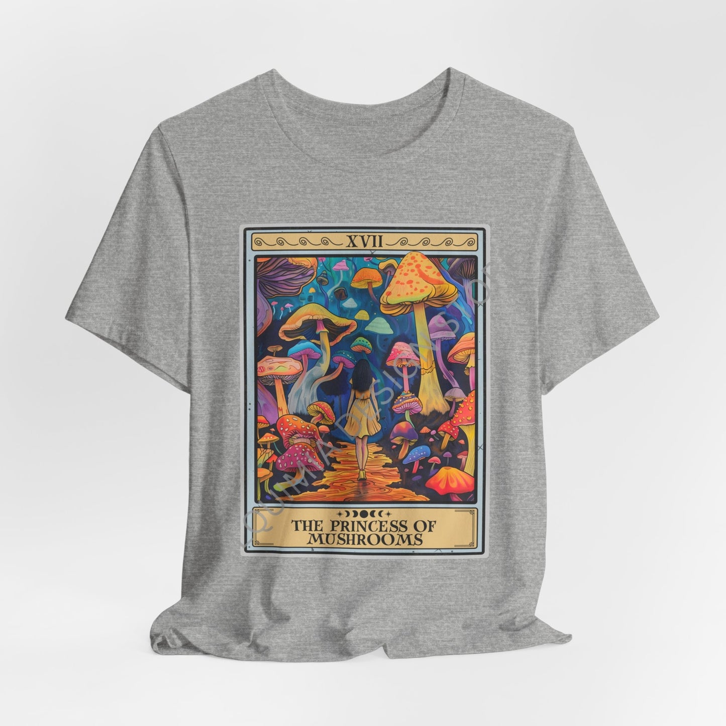 The Princess of Mushrooms Tarot Card Shirt, Mushroom Foraging
