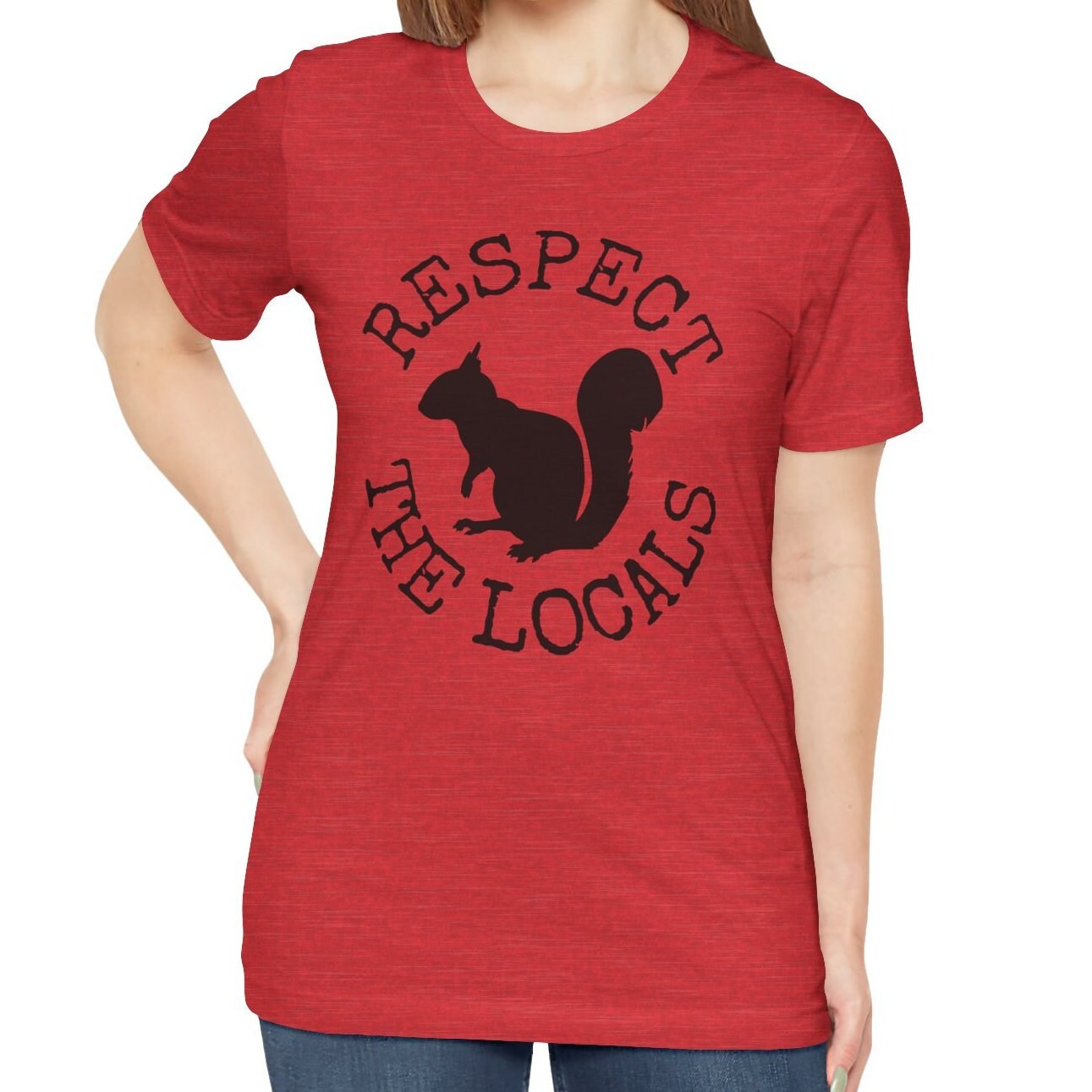 Respect the Locals Squirrel Shirt