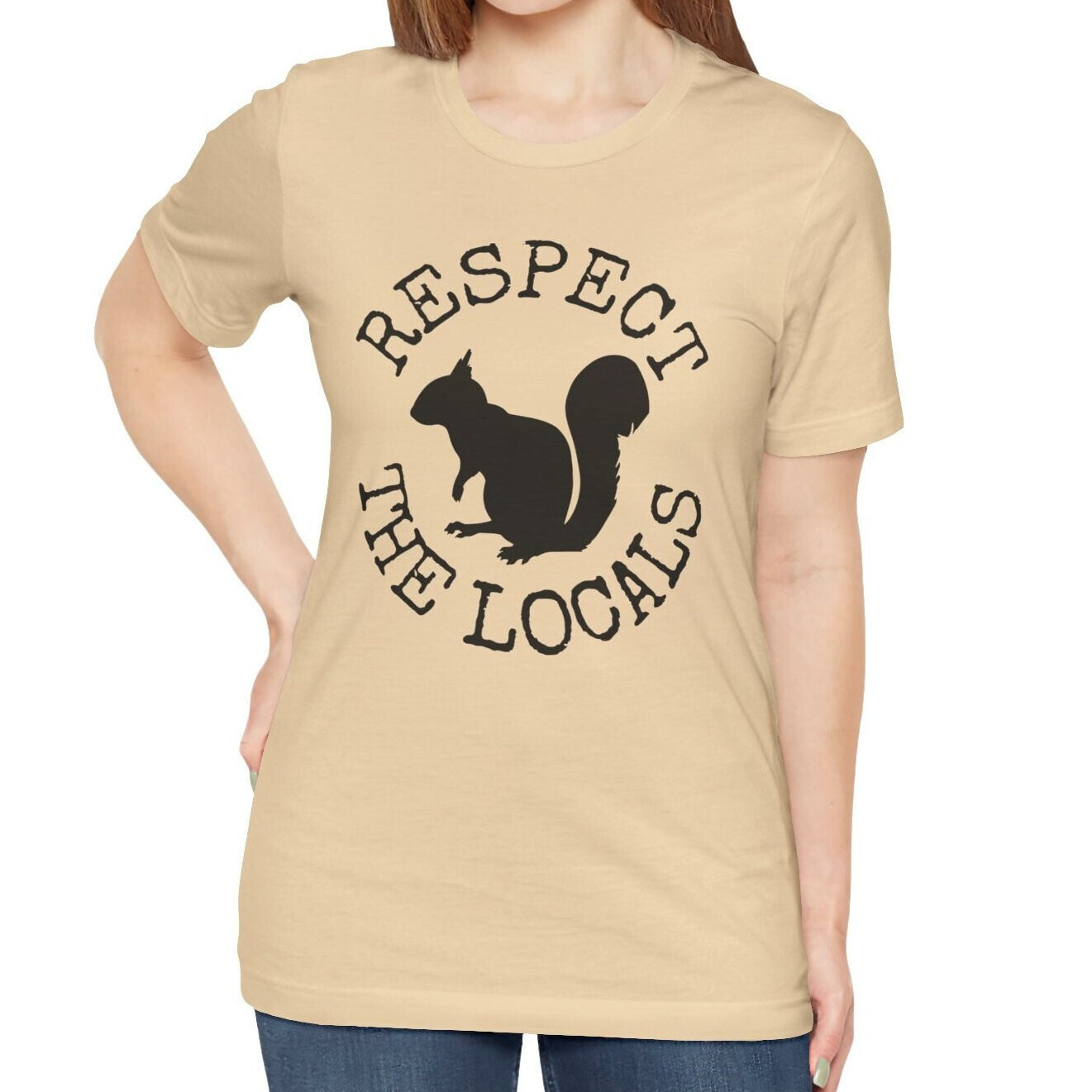Respect the Locals Squirrel Shirt