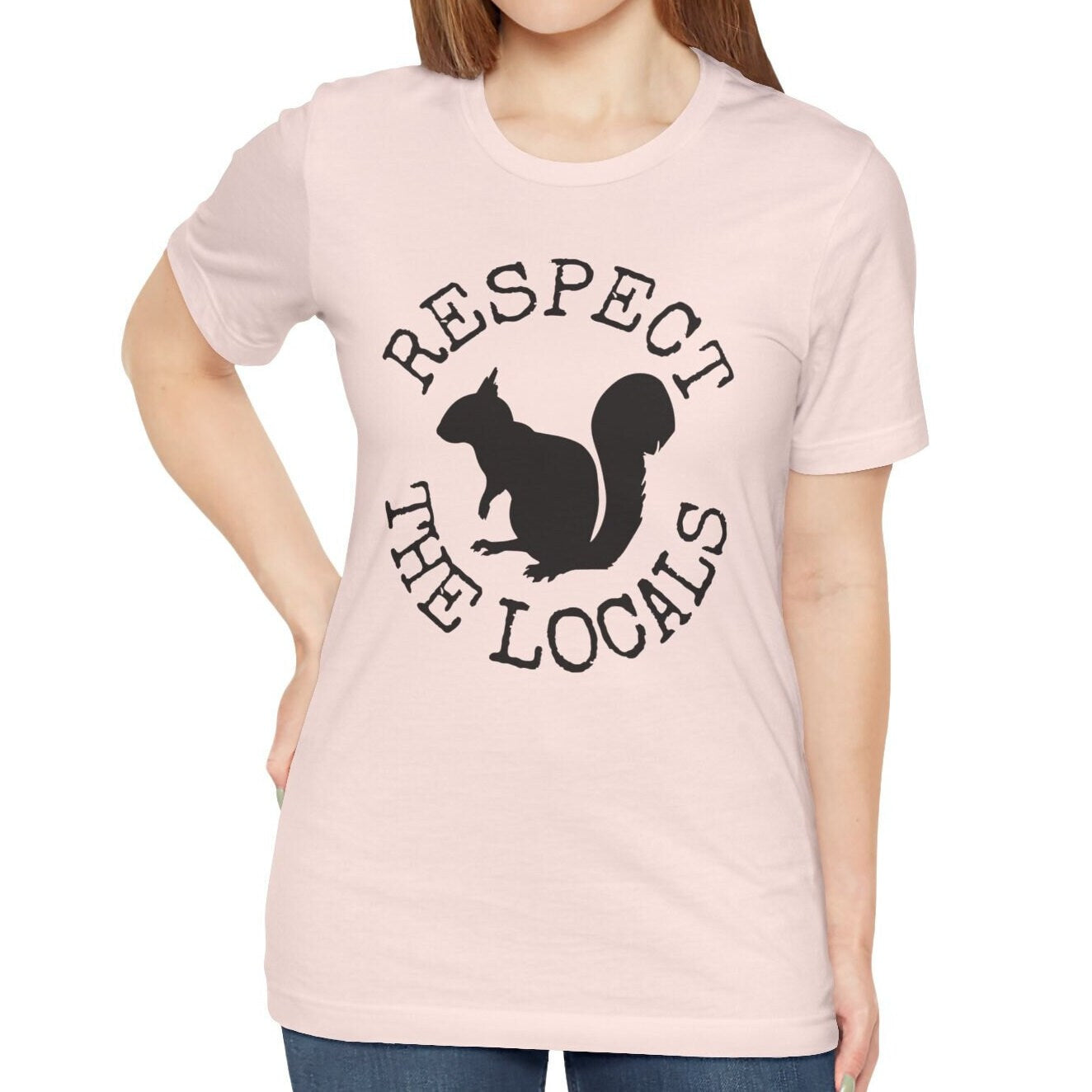 Respect the Locals Squirrel Shirt