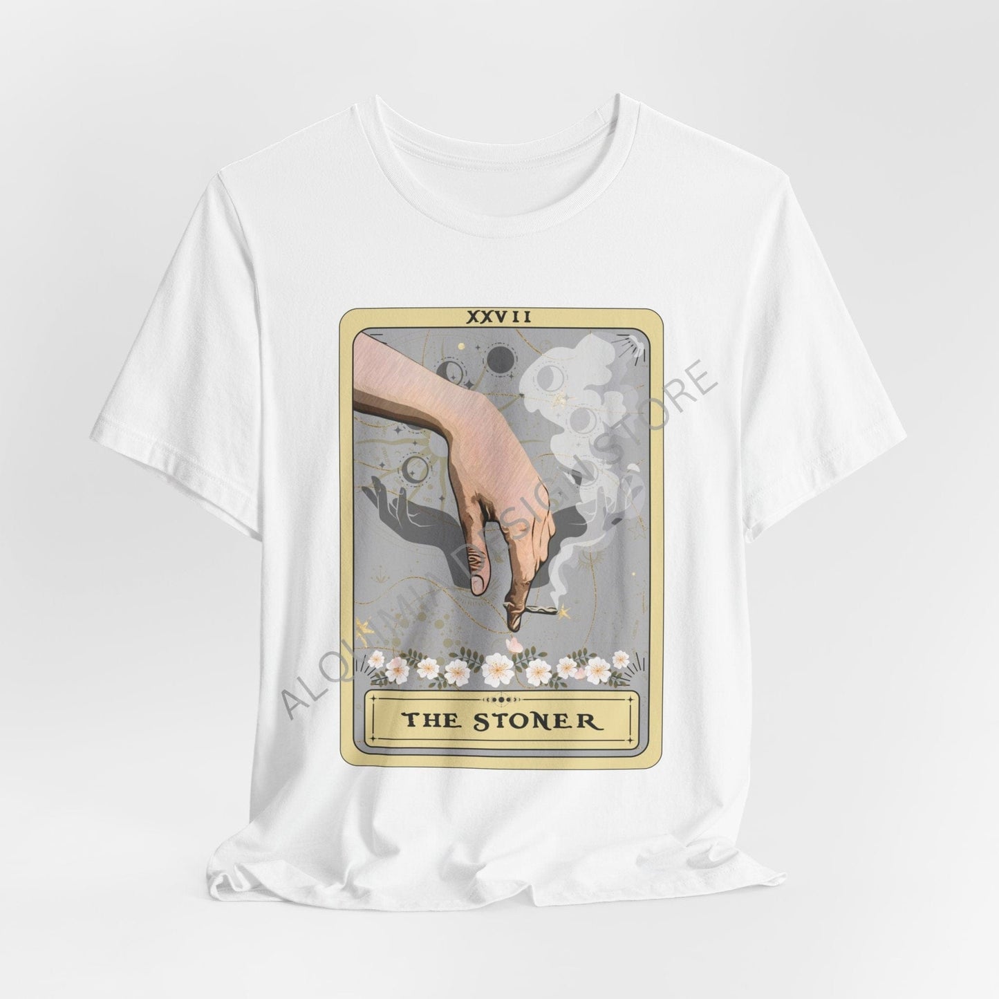 The Stoner Tarot Card Shirt, Weed Smoking
