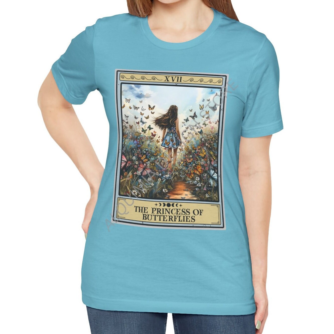 The Princess Of Butterflies Tarot Card Shirt