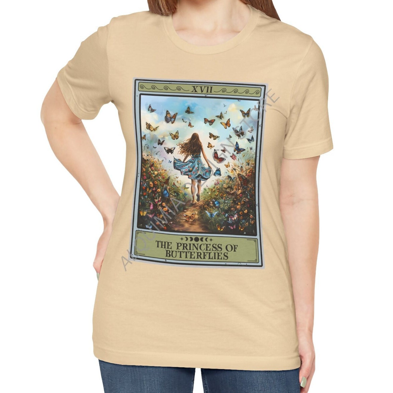 The Princess Of Butterflies Tarot Card Shirt