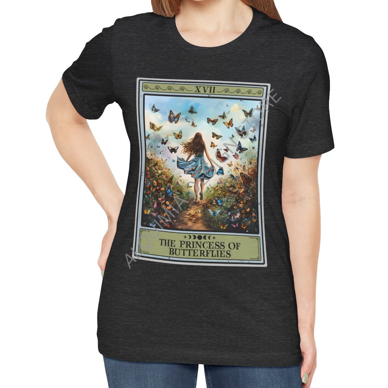 The Princess Of Butterflies Tarot Card Shirt