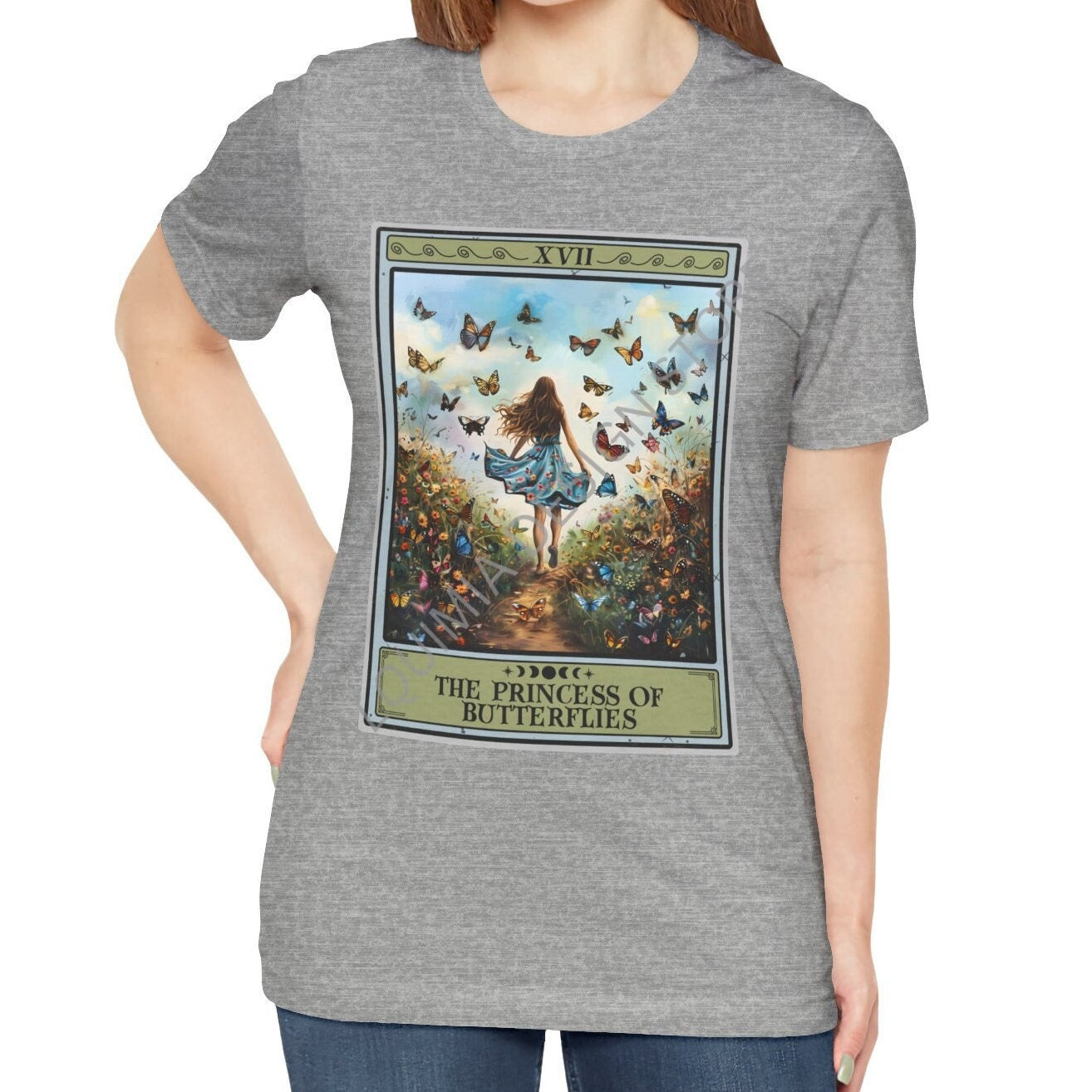 The Princess Of Butterflies Tarot Card Shirt