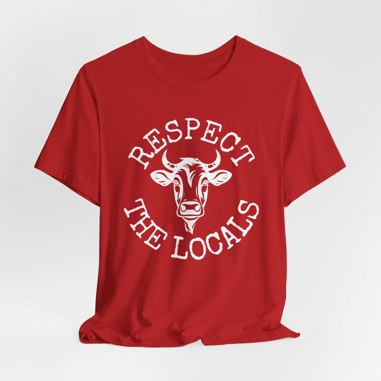Respect the Locals Cow Shirt