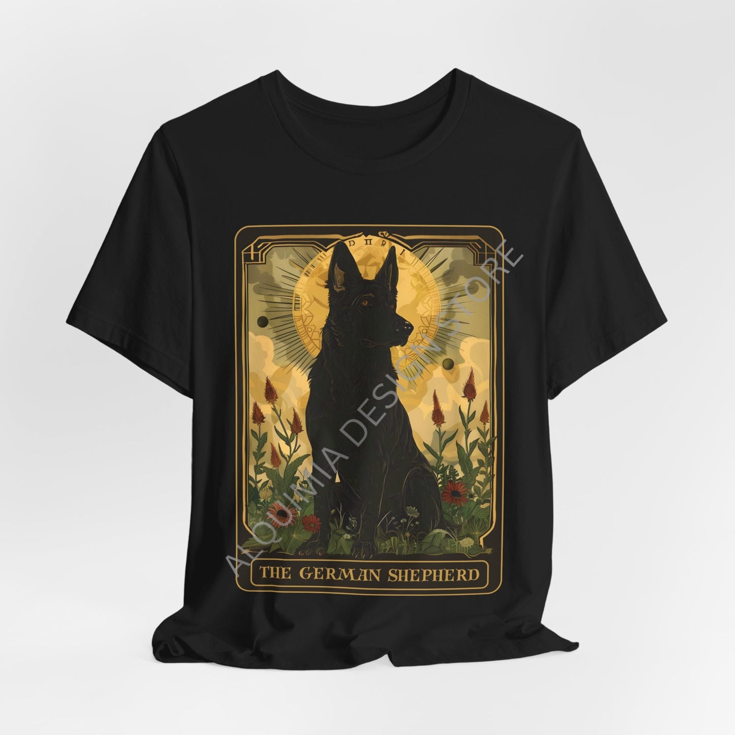 The German Shepherd Tarot Card Shirt
