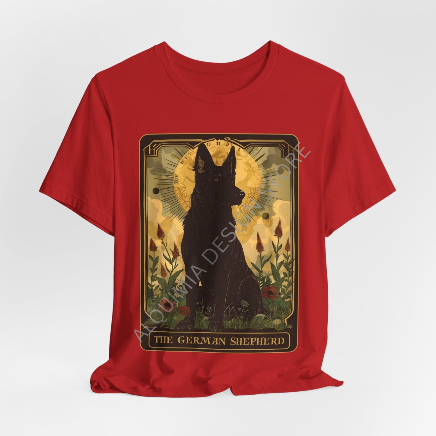 The German Shepherd Tarot Card Shirt