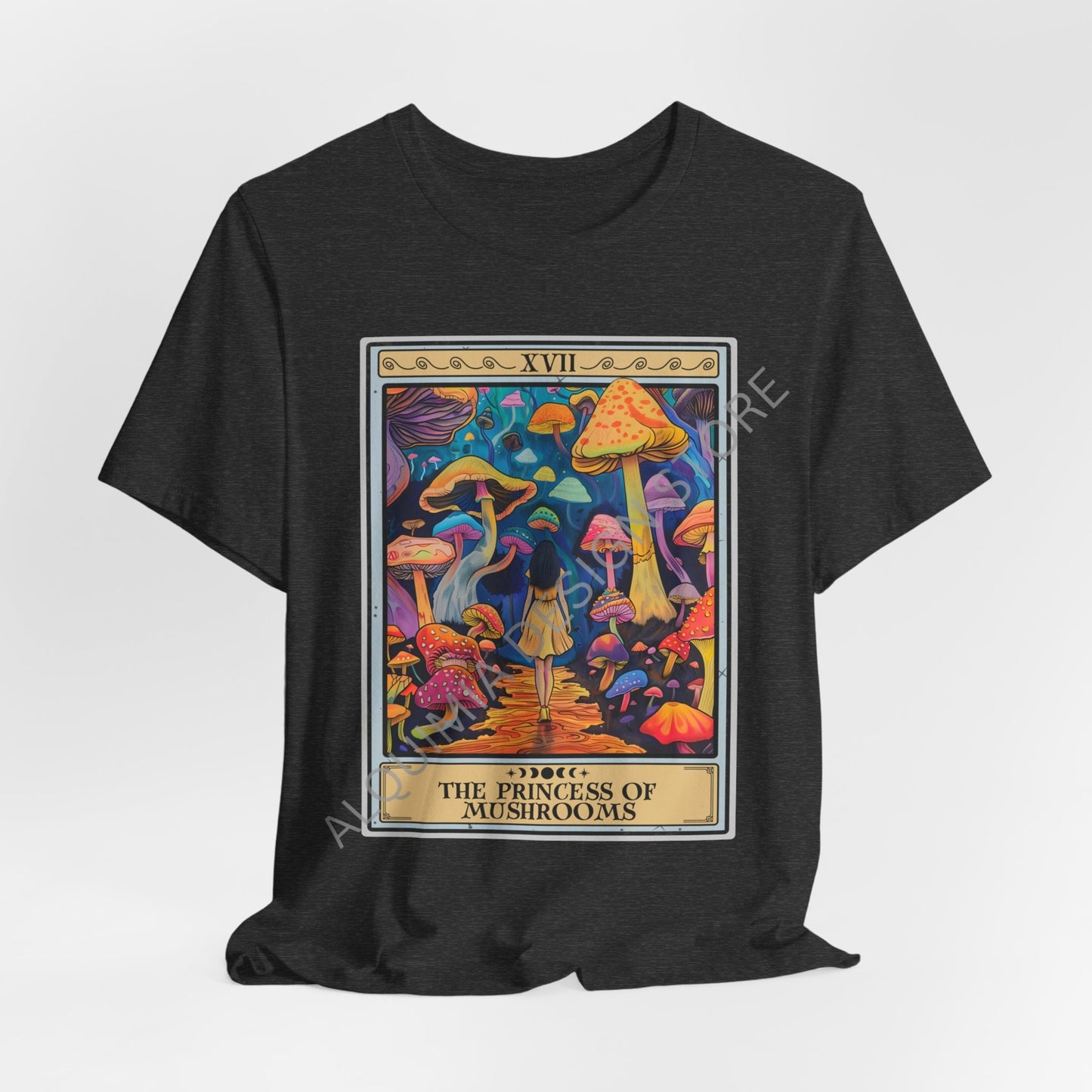 The Princess of Mushrooms Tarot Card Shirt, Mushroom Foraging