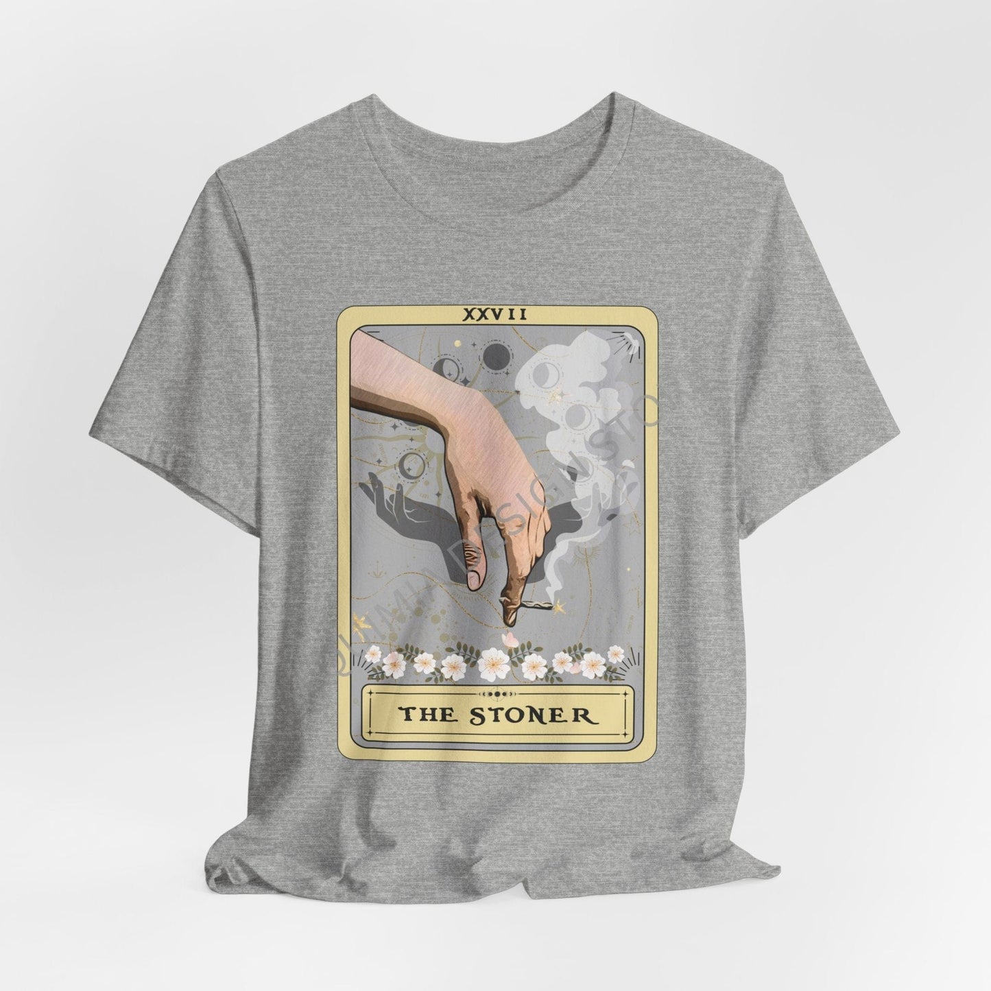 The Stoner Tarot Card Shirt, Weed Smoking