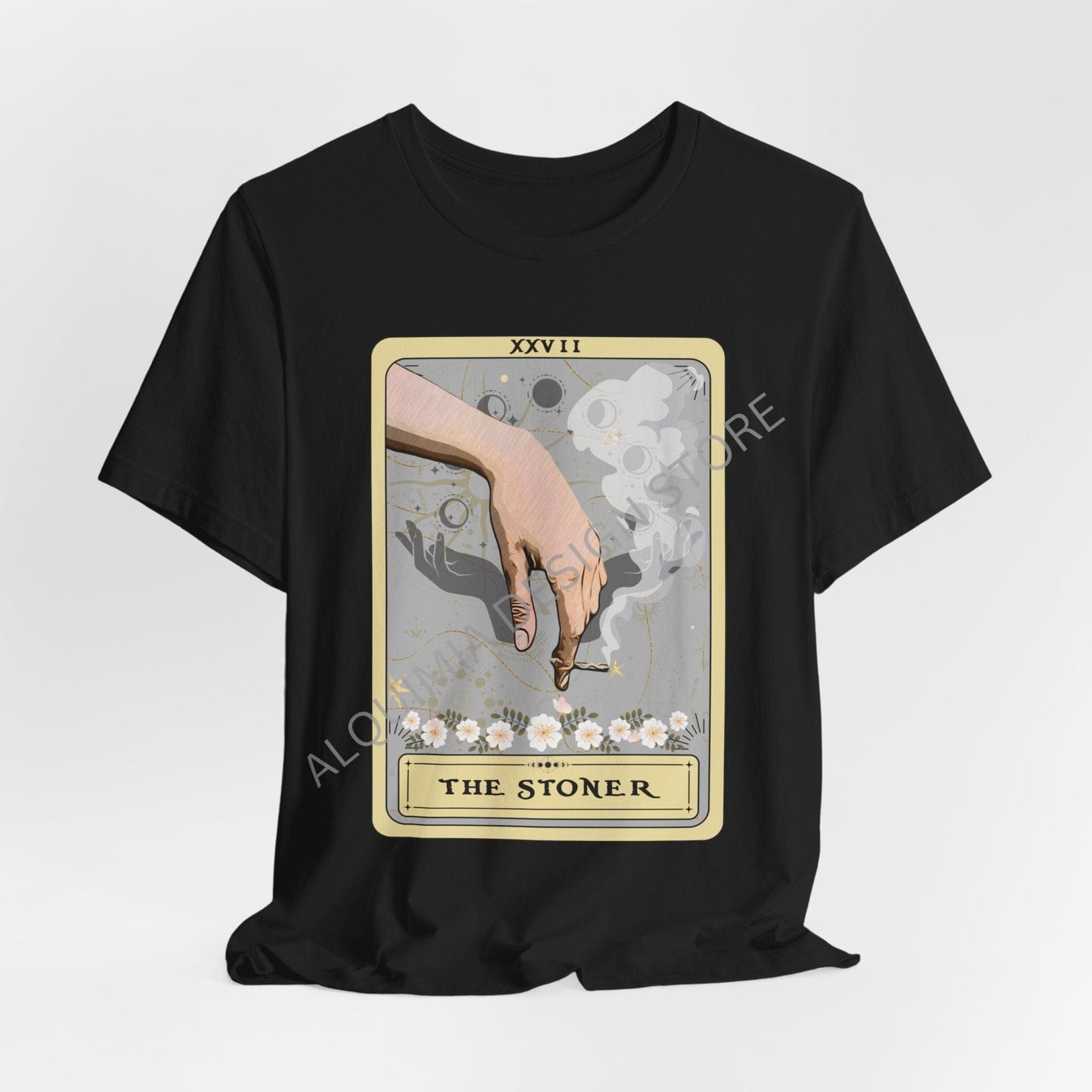 The Stoner Tarot Card Shirt, Weed Smoking