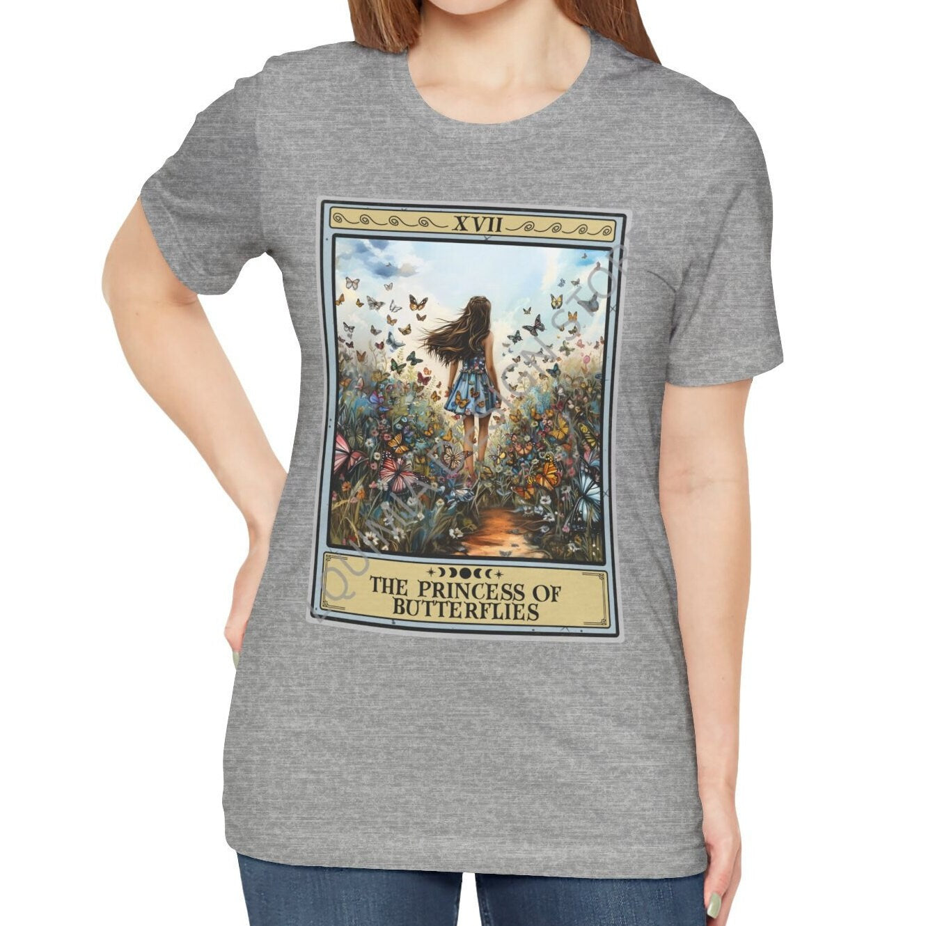 The Princess Of Butterflies Tarot Card Shirt