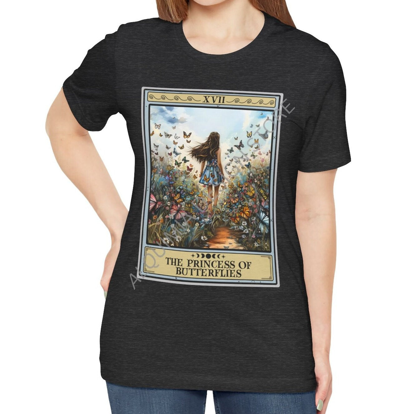 The Princess Of Butterflies Tarot Card Shirt