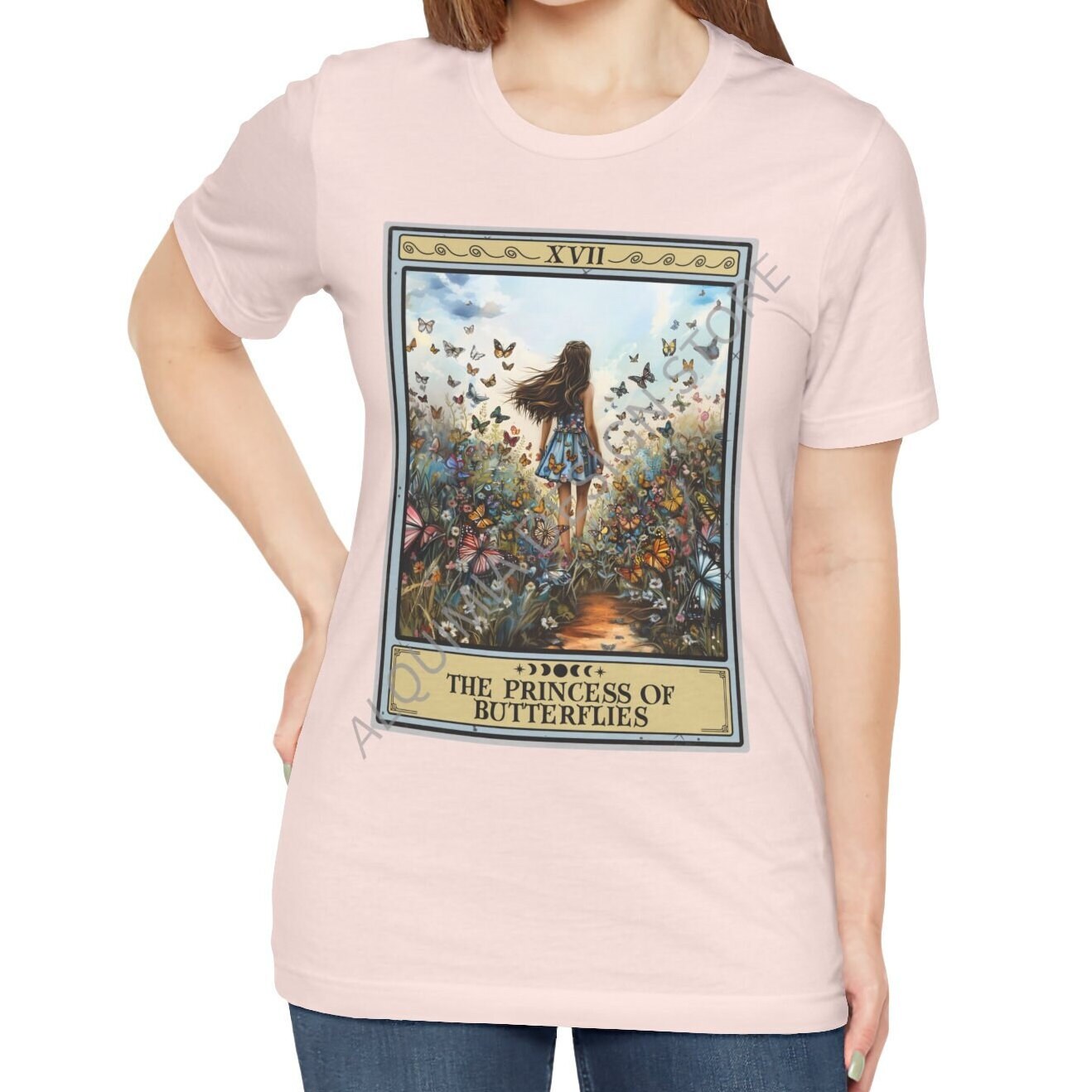 The Princess Of Butterflies Tarot Card Shirt