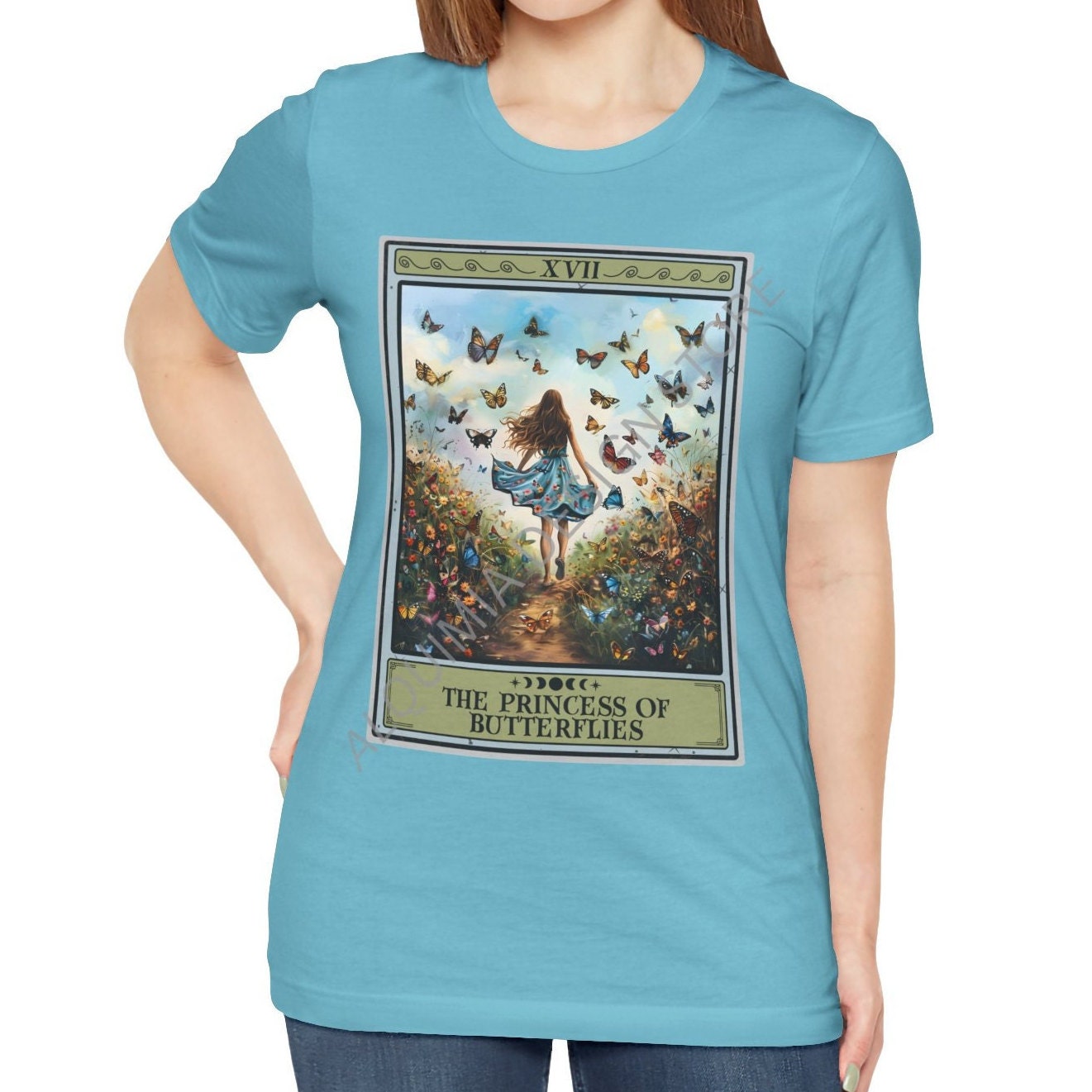 The Princess Of Butterflies Tarot Card Shirt