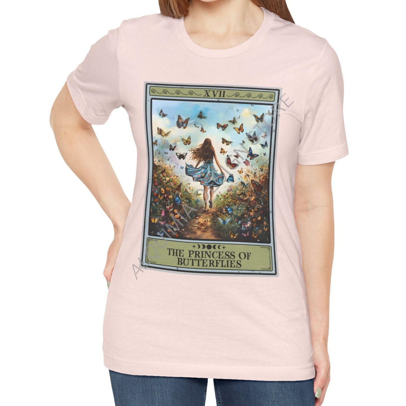 The Princess Of Butterflies Tarot Card Shirt