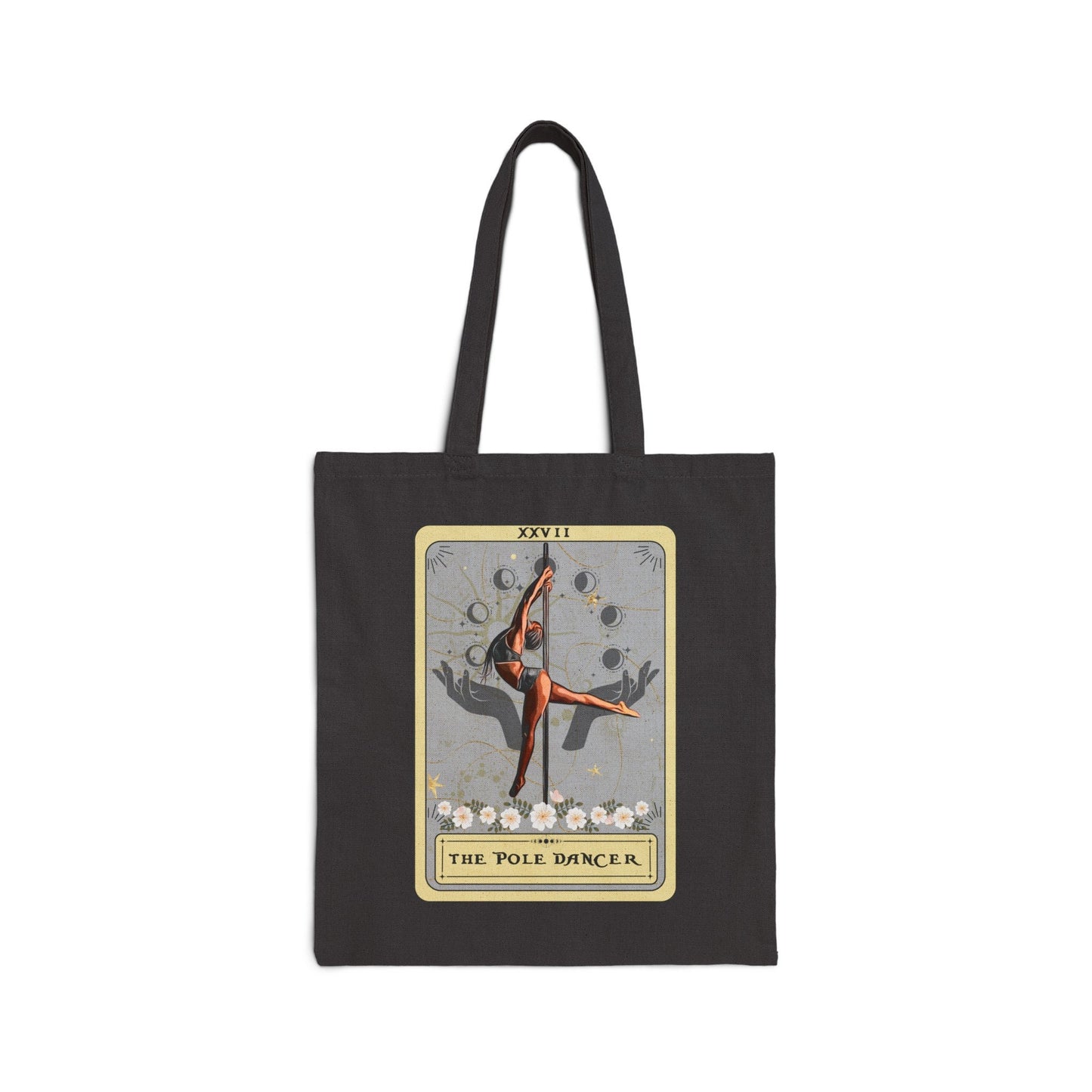 The Pole Dancer Tarot Card Tote Bag 15" x 16" Pole Dancing
