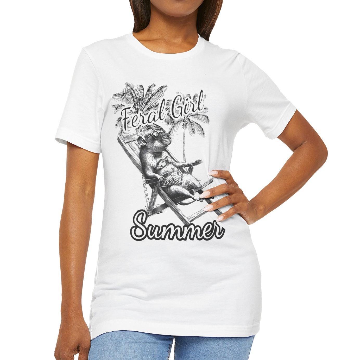 Feral Girl Summer Rat Shirt