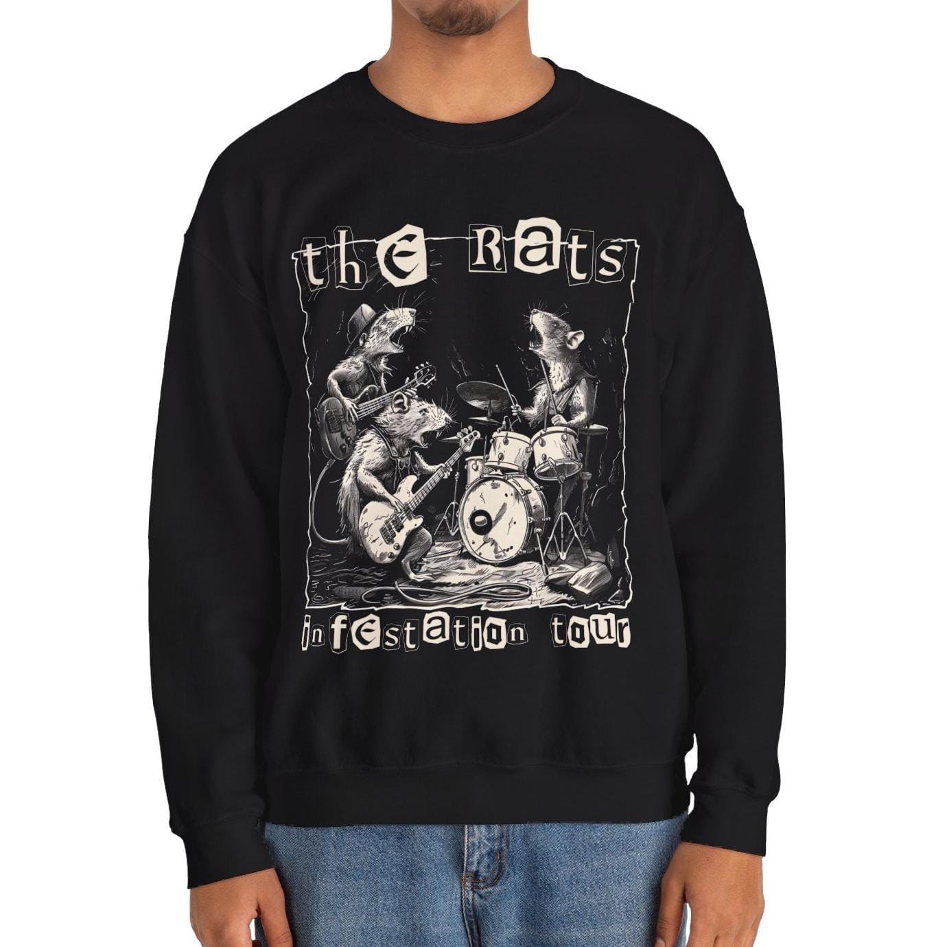 The Rats Infestation Tour Rat Sweatshirt