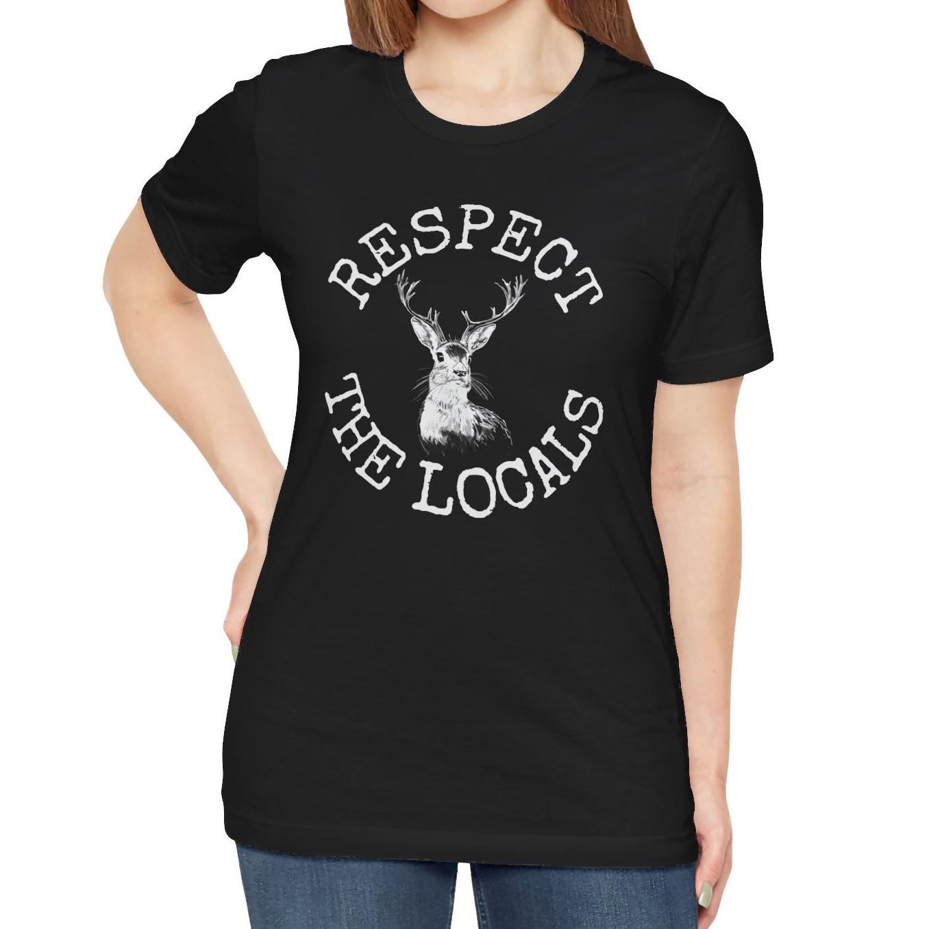Respect The Locals Jackalope Shirt