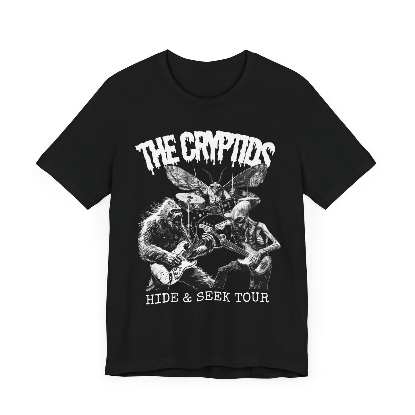 The Cryptids Hide and Seek Tour T-Shirt
