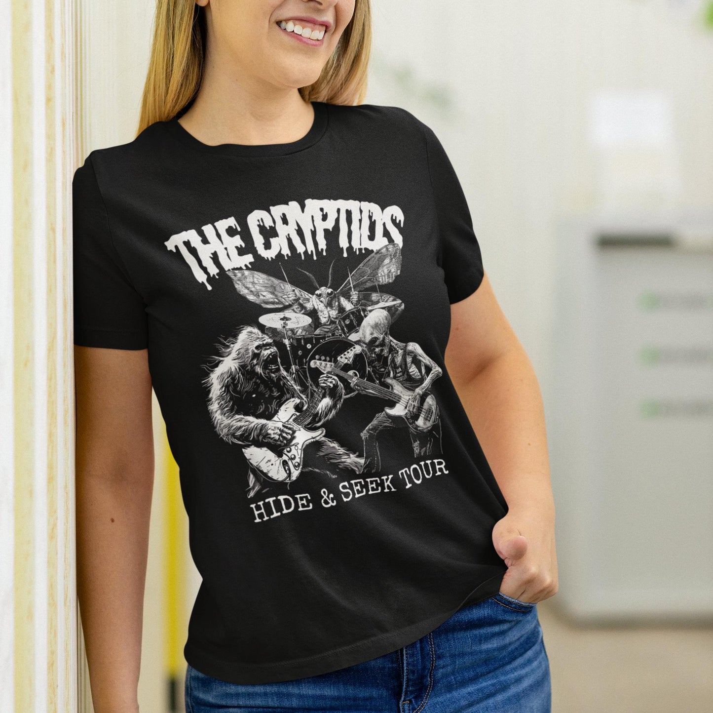 The Cryptids Hide and Seek Tour T-Shirt