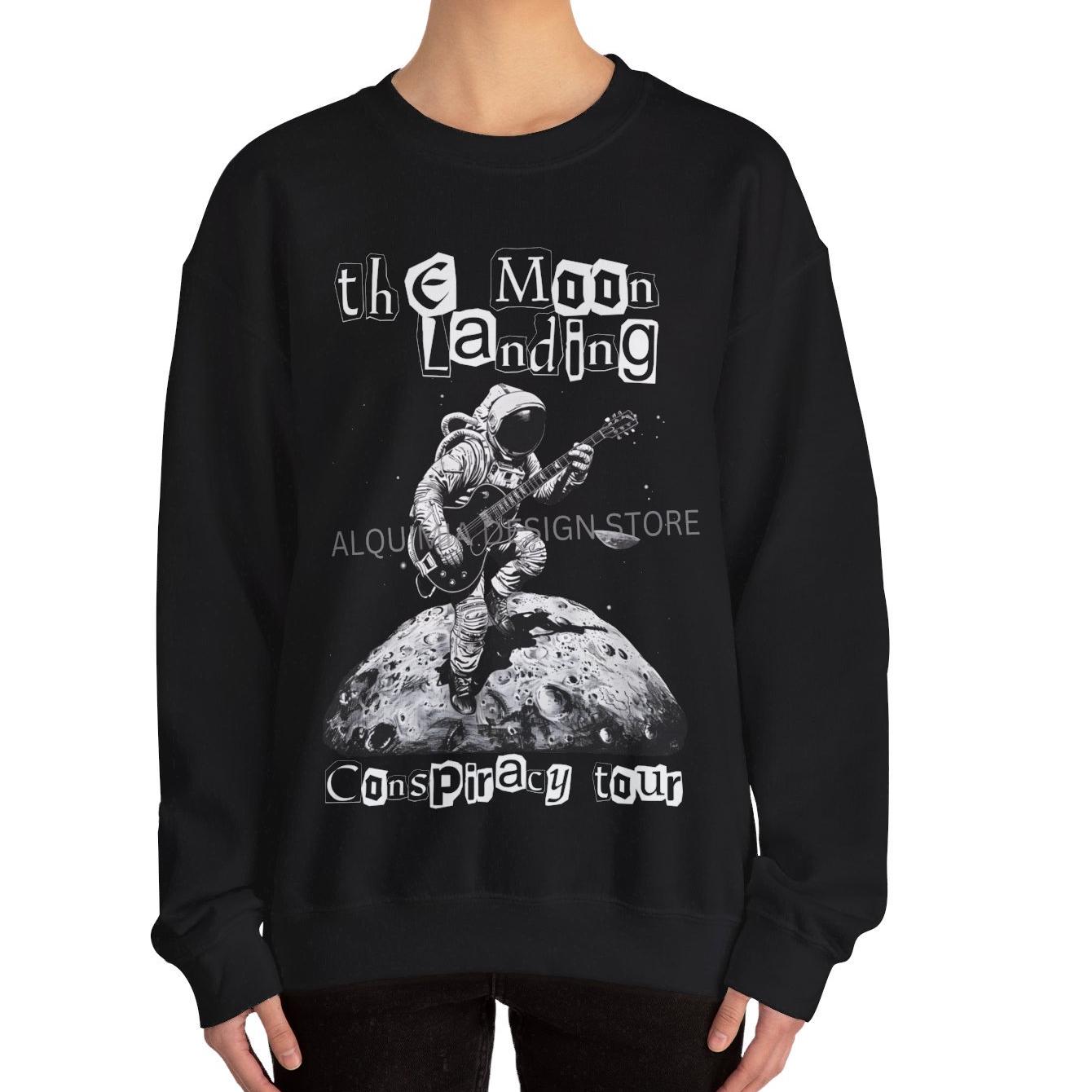 The Moon Landing Conspiracy Tour Sweatshirt, Conspiracy Theory Fake Moon Landing