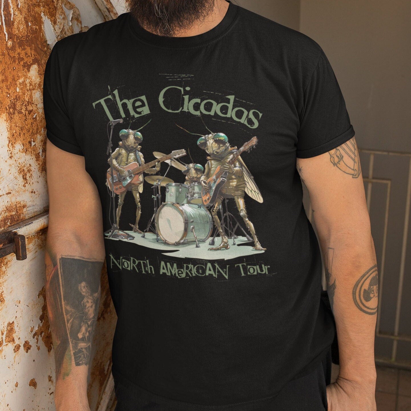 The Cicadas North American Tour Shirt