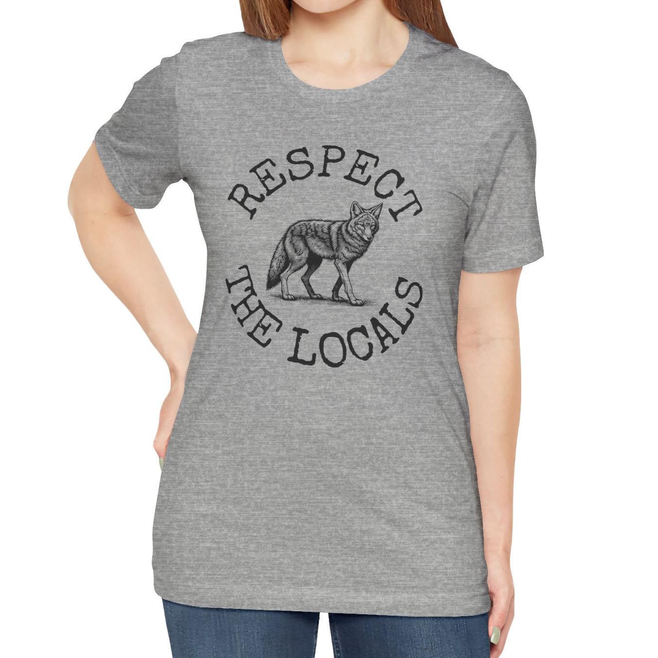 Respect the Locals Coyote T-shirt