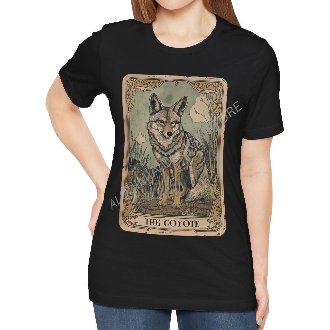 The Coyote Tarot Card Shirt