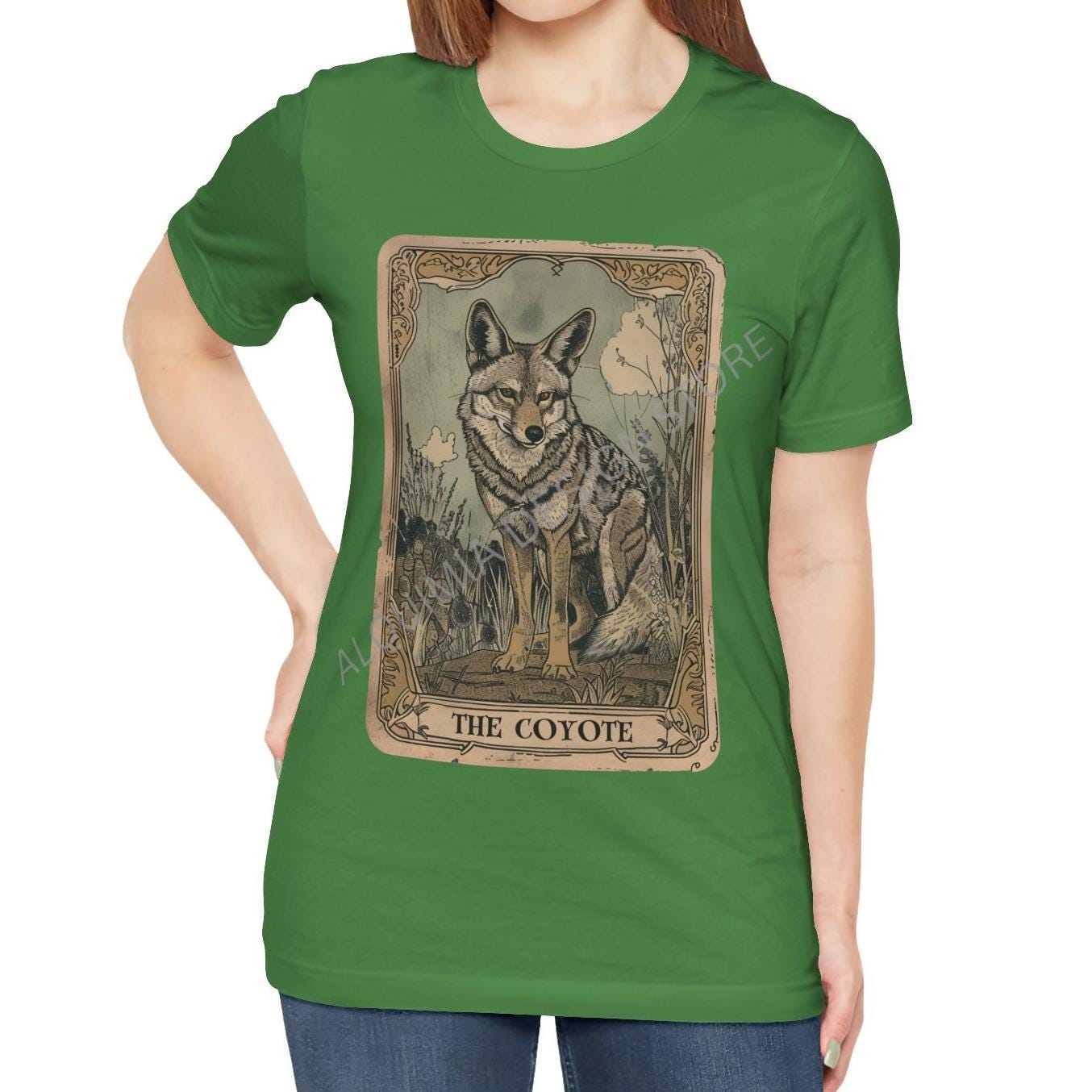 The Coyote Tarot Card Shirt