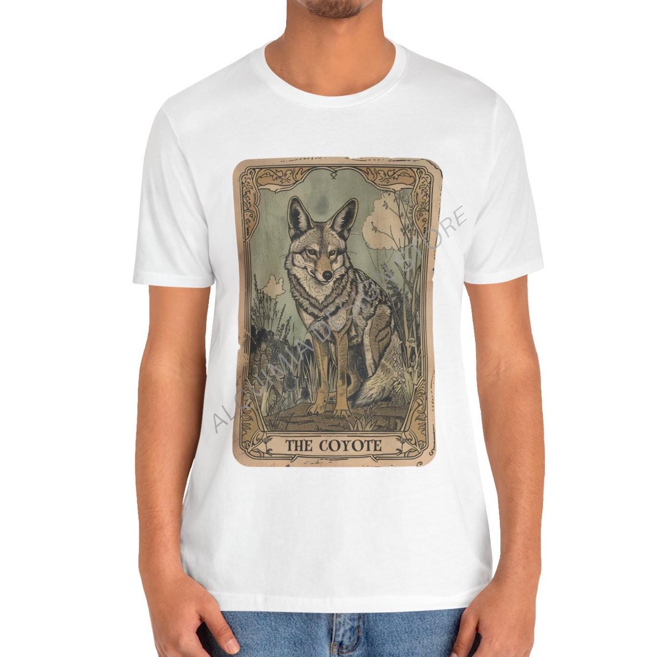 The Coyote Tarot Card Shirt