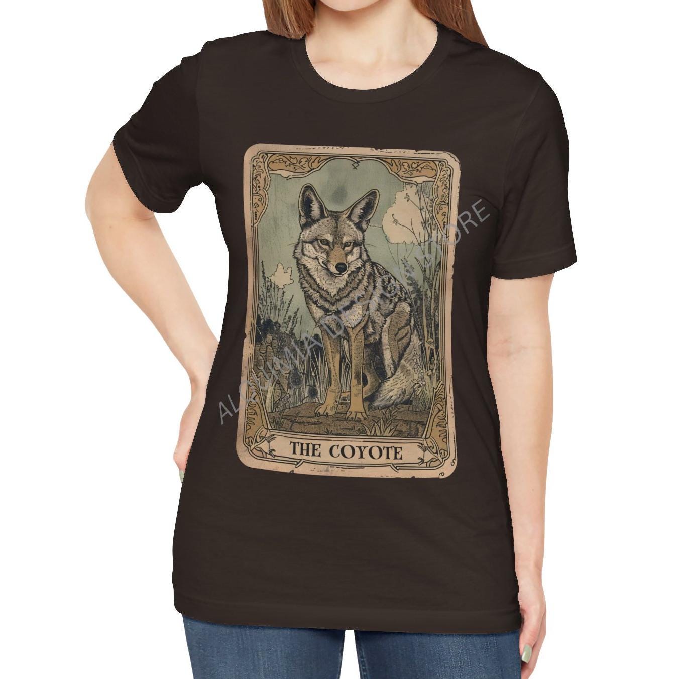 The Coyote Tarot Card Shirt