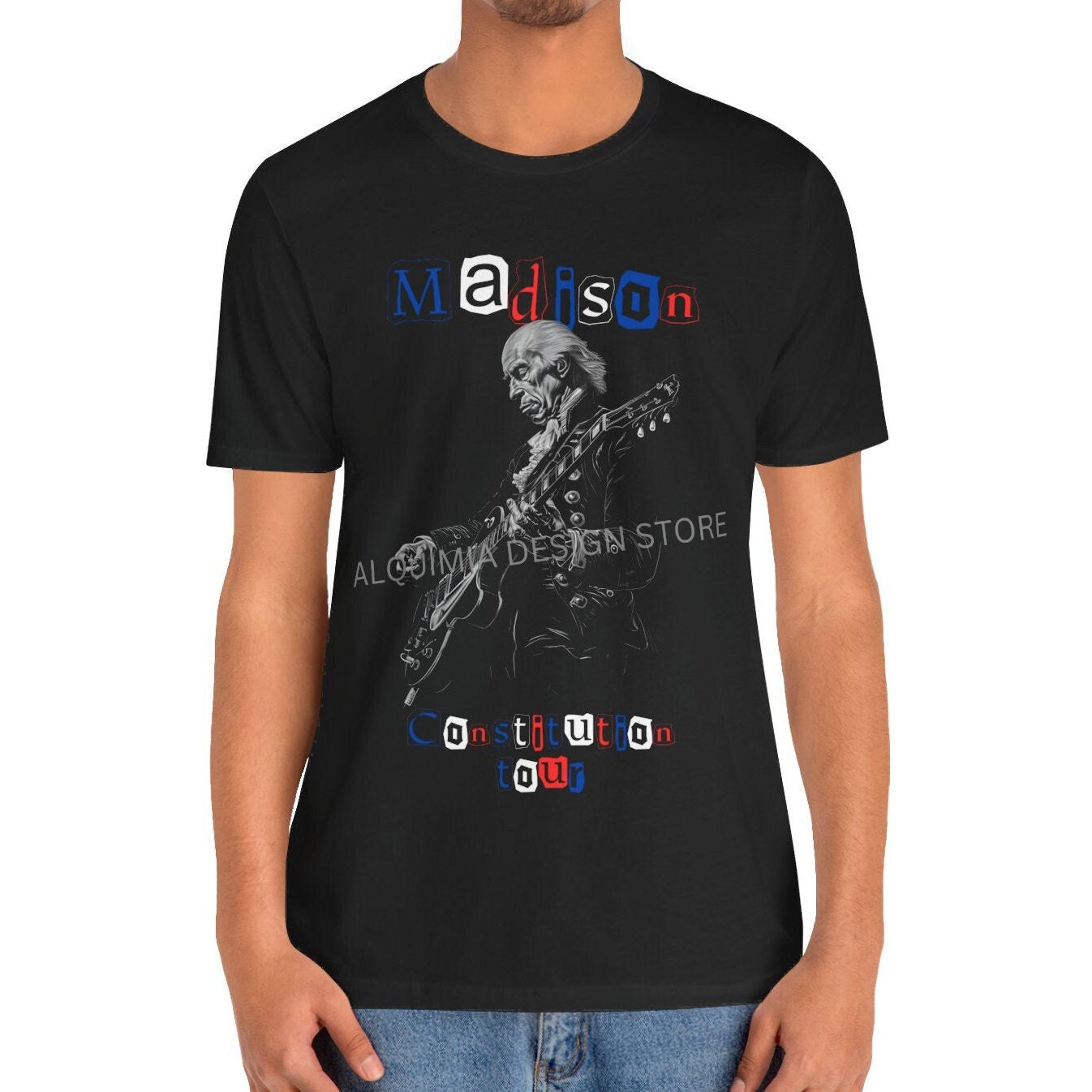 James Madison Constitution Tour Shirt, American History