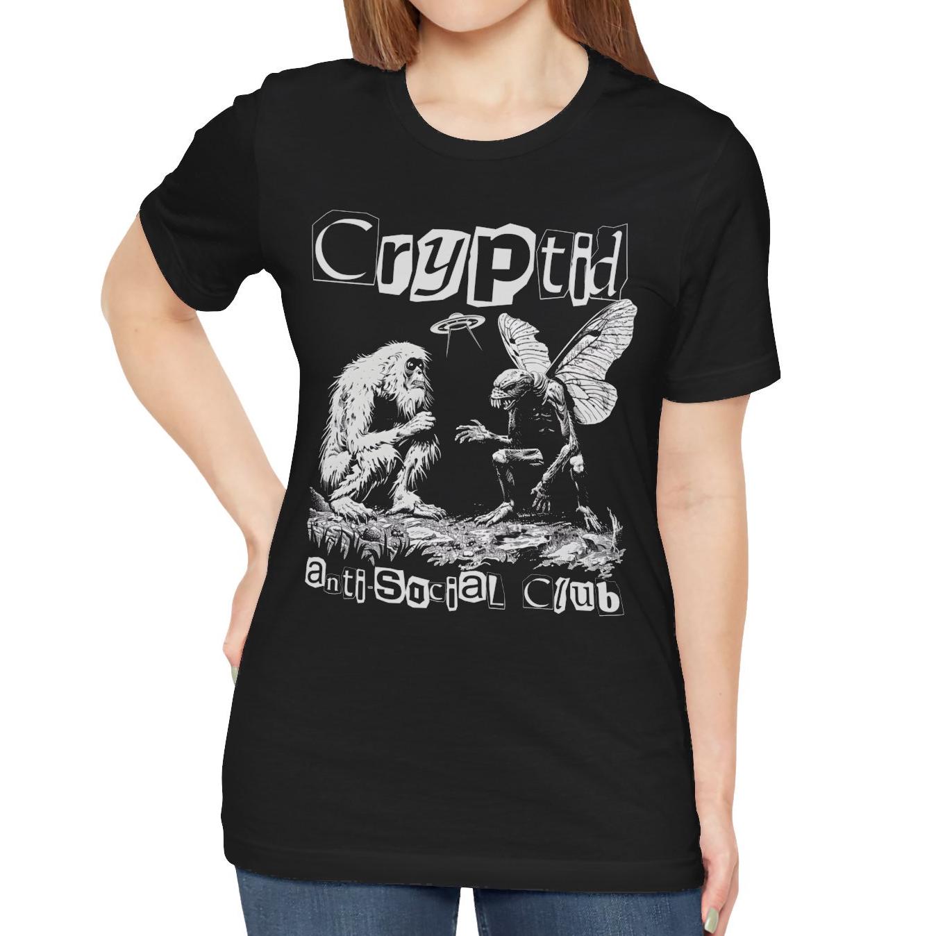 Cryptid Anti social Club Shirt