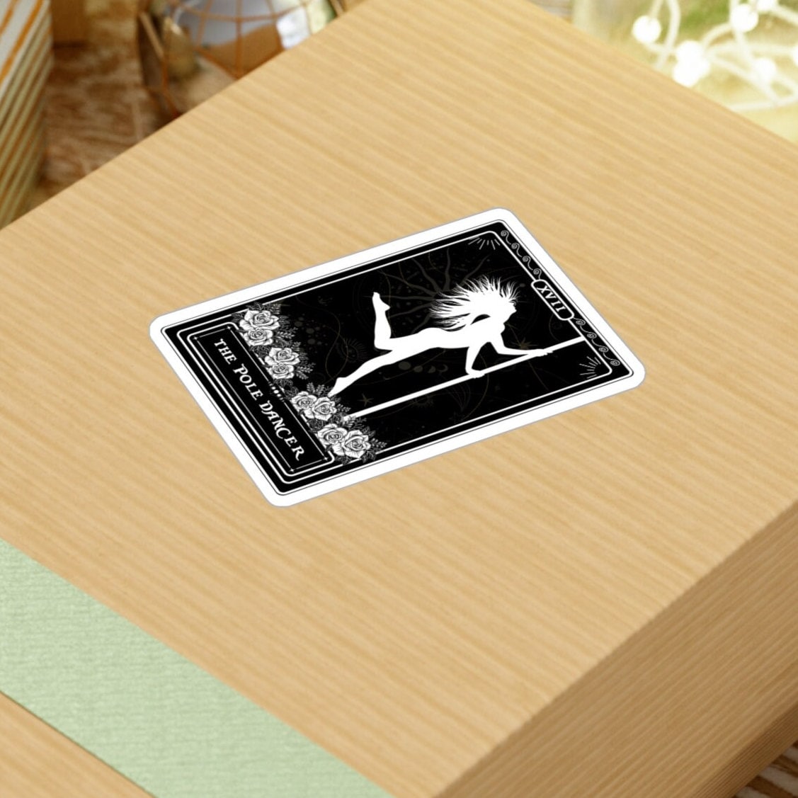 The Pole Dancer Tarot Card Sticker