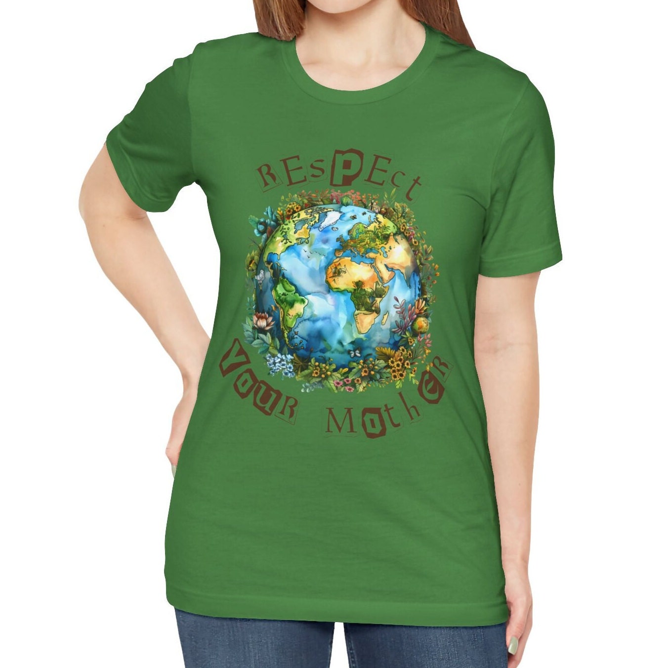 Respect Your Mother Shirt, Earth Day Environment