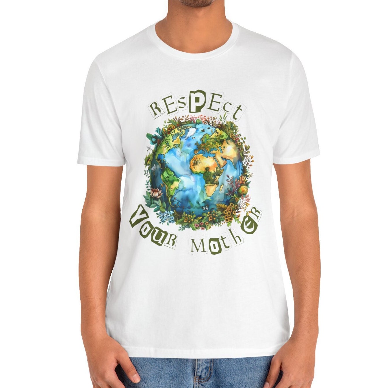 Respect Your Mother Shirt, Earth Day Environment