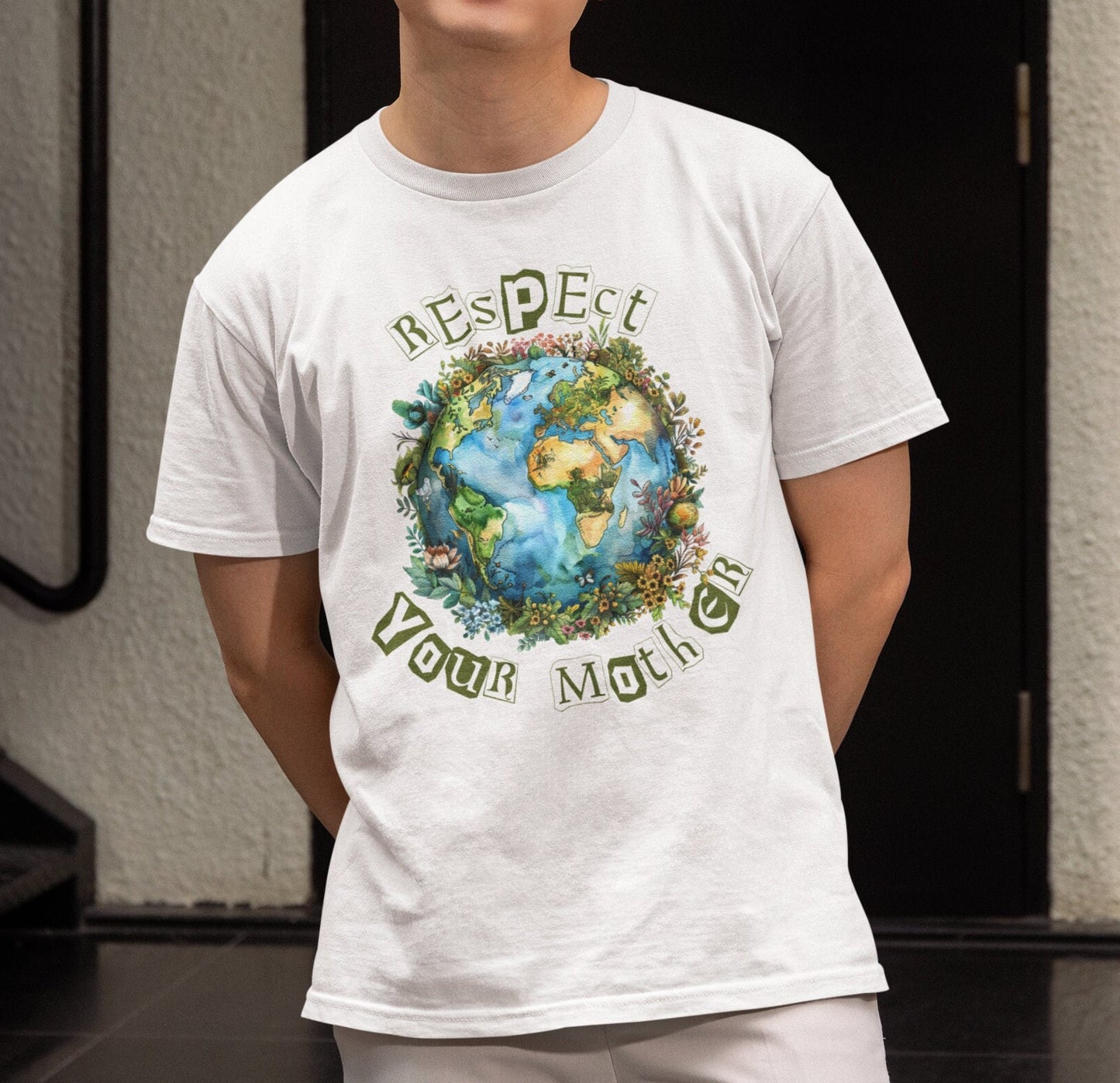 Respect Your Mother Shirt, Earth Day Environment