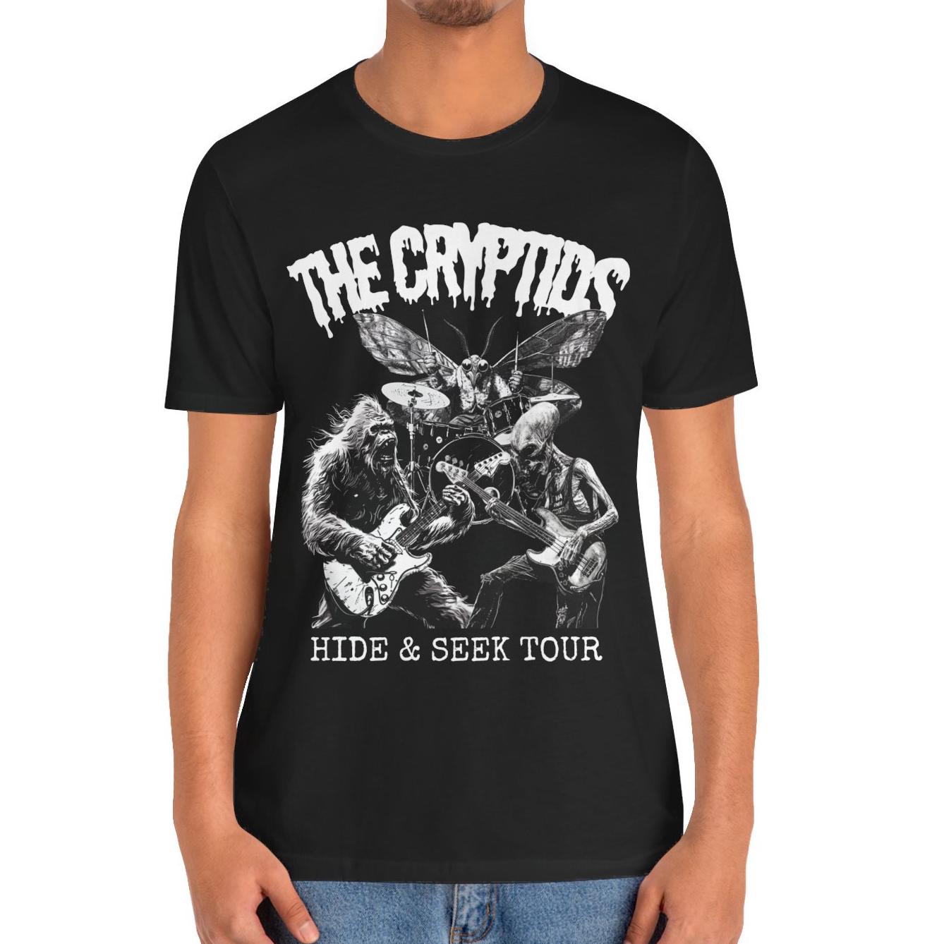 The Cryptids Hide and Seek Tour T-Shirt