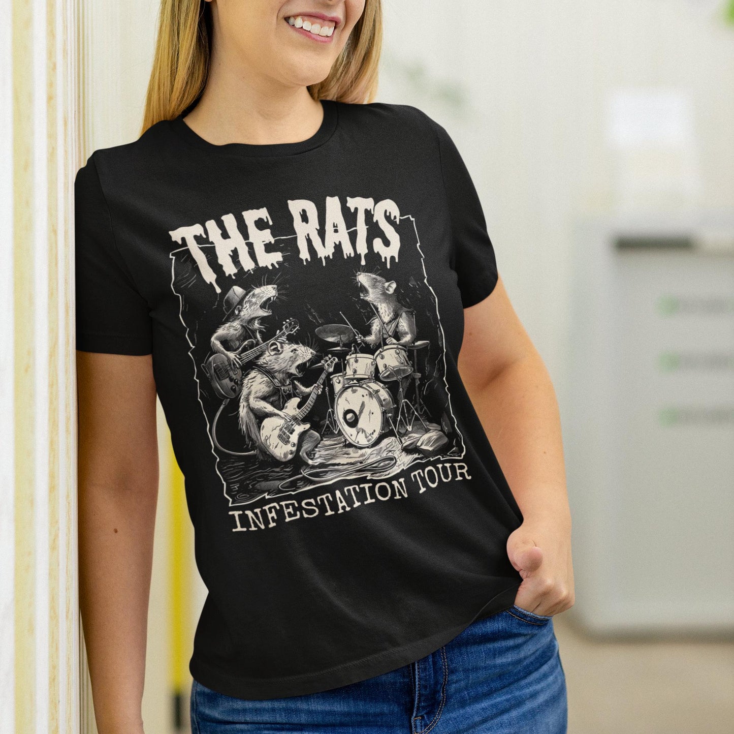 The Rats Infestation Tour Shirt, Rat Shirt