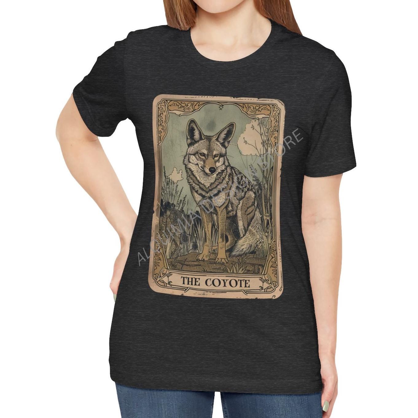 The Coyote Tarot Card Shirt