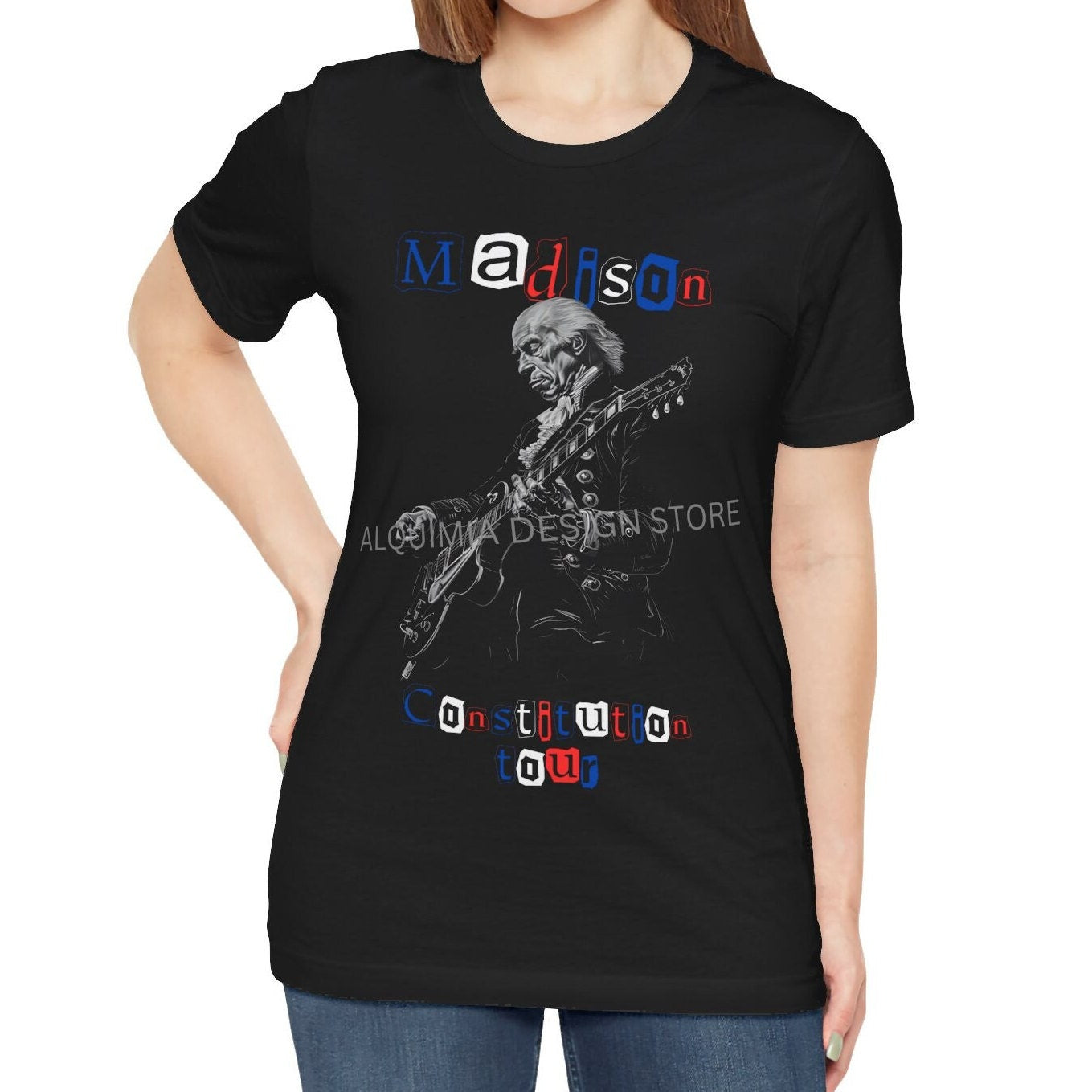 James Madison Constitution Tour Shirt, American History
