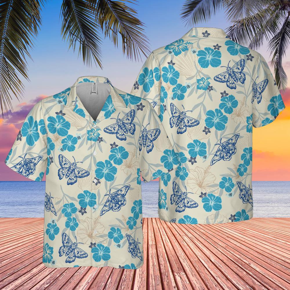 Moth Hawaiian Shirt