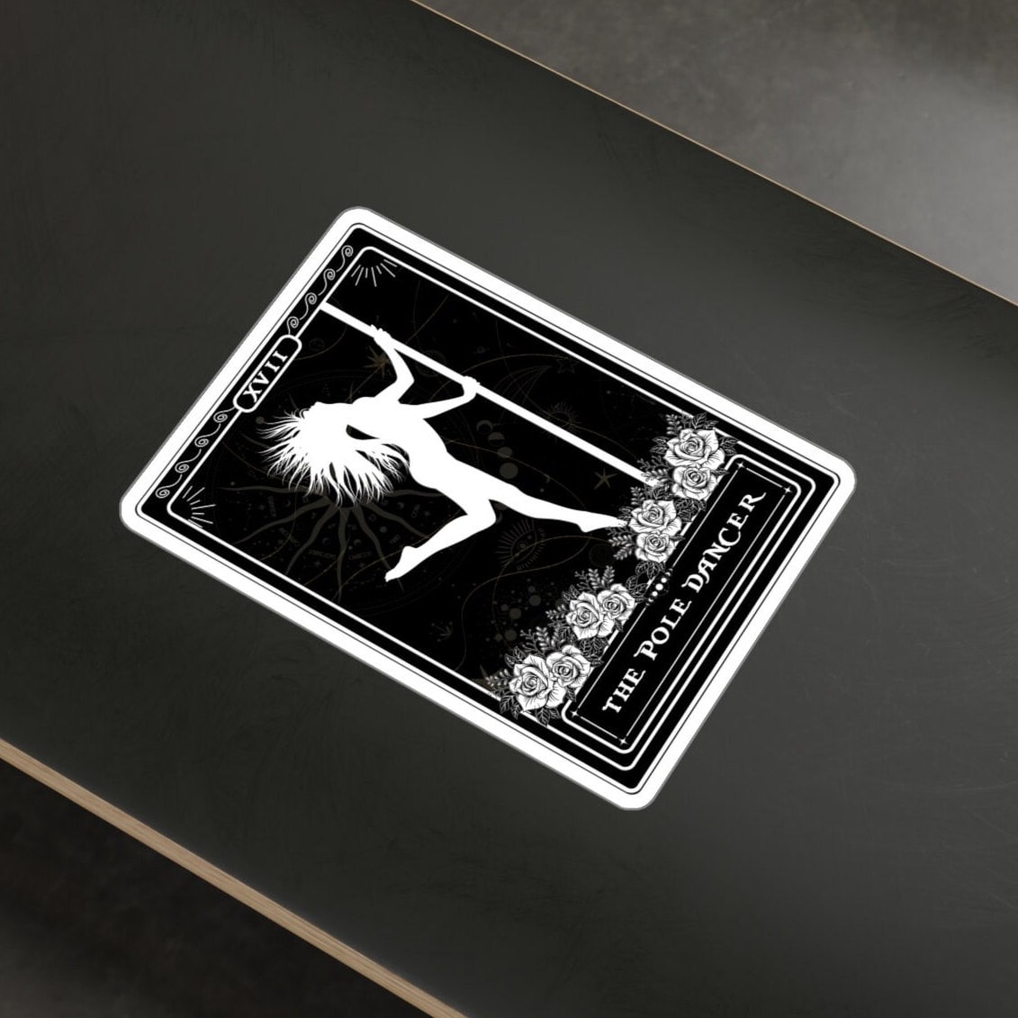 The Pole Dancer Tarot Card Sticker